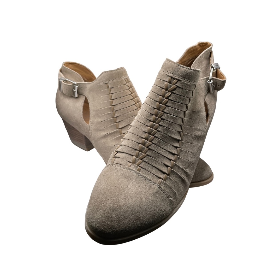 Franco Sarto Suede Booties